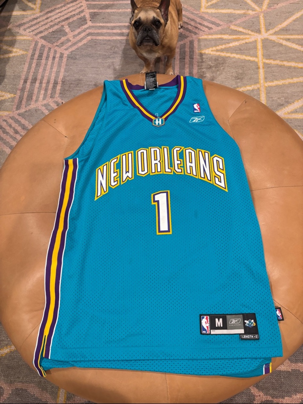 Reebok New Orleans #1 Davis Jersey